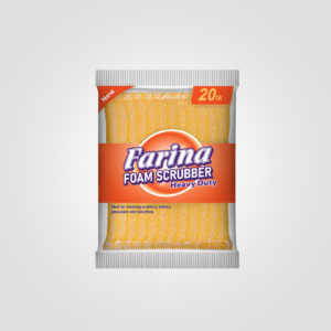 Farina Foam Scrubber / Majoni - 1Pcs